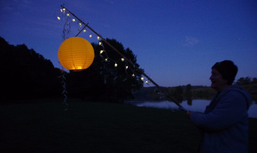 Enchanted evening for Wingham Winter Solstice Lantern walkers