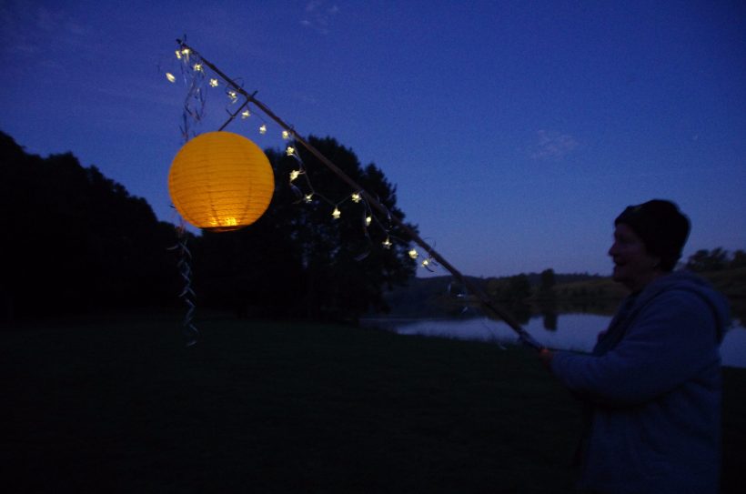 Enchanted evening for Wingham Winter Solstice Lantern walkers